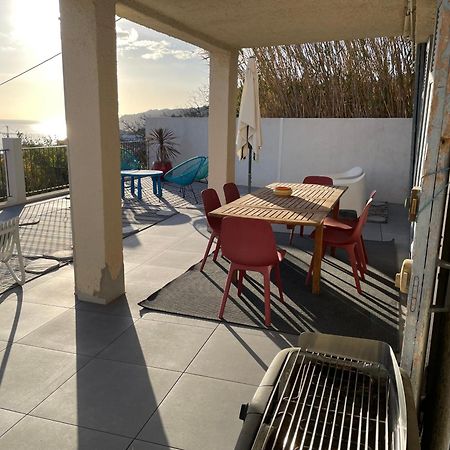 Superbe Terrasse Avec Vue Panoramique Sur La Mer 마르세유 외부 사진